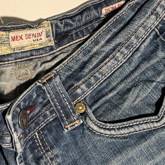 MEK Denim Dublin Distressed Look SIZE 29 - Picture 2 of 8